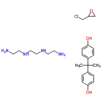 Phenol,4,4'-(1-methylethylidene)bis-,polymers,polymer with N,N'-bis(2-aminoethyl)-1,2- ethanediamine and (chloromethyl)oxirane